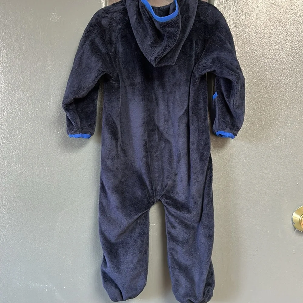 The North Face Blue Winter Baby Bunting Fleece, 6-12 mos - Picture 5 of 5